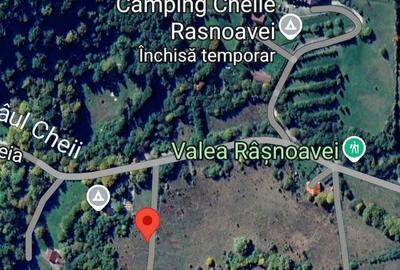 Vanzare 1266 mp teren superb Cheile Rasnoavei la munte langa padure si pensiuni - 9