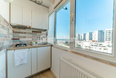 Apartament cu 2 camere decomandat, mobilat în Faleza Nord
