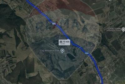 Teren la intrare in Chinteni, 1000mp, pentru casa individuala - 2