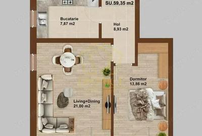 0%COMISION Apartamente cu 2 camere, iulie 2026 | Buziasului
