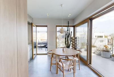 Penthouse cu 2 camere decomandat, mobilat în Dacia - 12