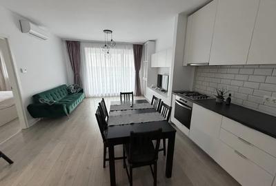 Apartament cu 2 camere semidecomandat, mobilat în Pipera - 2