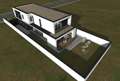 Vand teren intravilan,  526 mp, în Dumbravita, proiect autorizat inclus in pret - 2