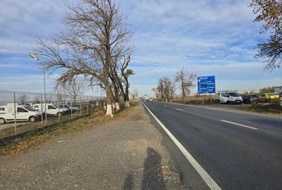 Popesti Leordeni, la intrare, sos Oltenitei intersectie Autostrada A0 - 10