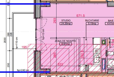 Apartament cu 2 camere semidecomandat în Pipera - 1