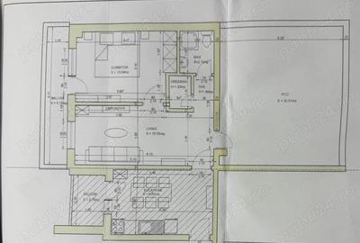 Apartament cu 3 camere decomandat în Babadag - 10