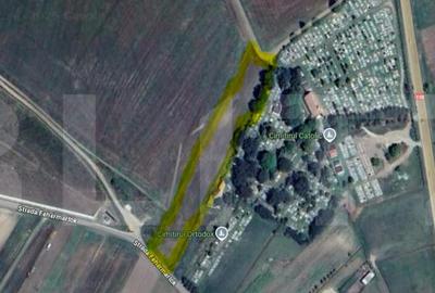 Teren de 6200 mp, în Central