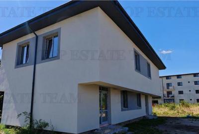 Vila individuala cuplata 5 camere, P 1 M, incalzire in pardo - 2