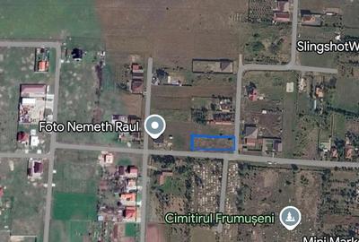 Teren de 1199 mp, în Frumușeni - 3