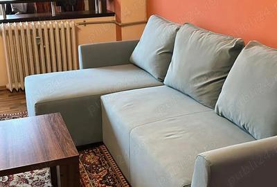 Apartament cu 2 camere semidecomandat, mobilat în Lujerului