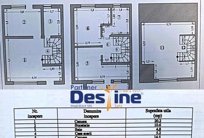 Valea Adanca Triplex 4 camere 143 mp P+1+M mobilata si utilata modern - 18