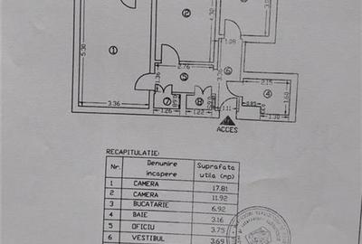 Apartament de 2 camere renovat Titan Parc IOR
