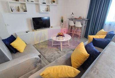 Apartament cu 2 camere semidecomandat, mobilat în Nord