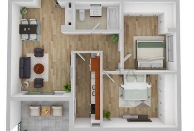 Apartament premium 3 camere+terasa  in Andrei Muresanu - 2
