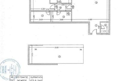 Apartament spatios cu 3 camere | 24mp terasa - 17