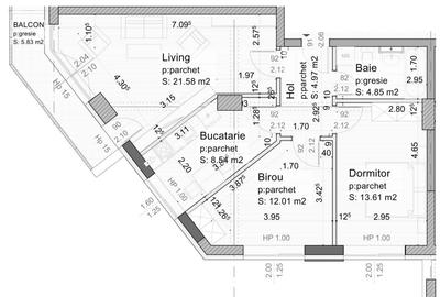 Apartament 3 Camere Decomandat Comision 0% - 10