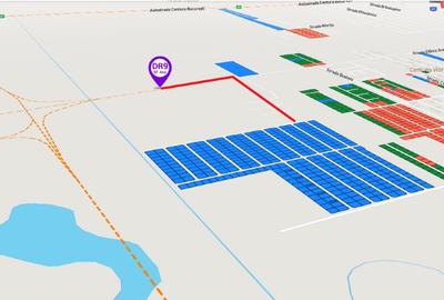 Teren intravilan 18ha - curent electric - ACCES RAPID DR9 - achitare in RATE - 2