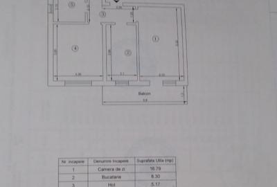 Apartament cu 2 camere decomandat în Valea Lupului - 5