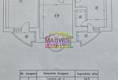 Apartament cu 2 camere semidecomandat în Decebal - 2