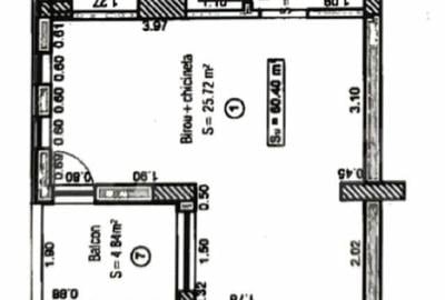Apartament cu 3 camere decomandat în Aradului