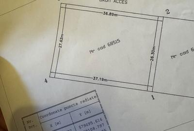 Teren de 998 mp, în Măgurele