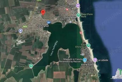 Teren extravilan de vanzare 5 000 mp Techirghiol Agigea cu potential de intrare in intravilan