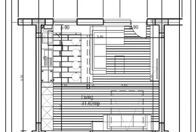 Studio 10 Busteni, Poiana Țapului – 49mp, open space modern, priveliște superbă - 8