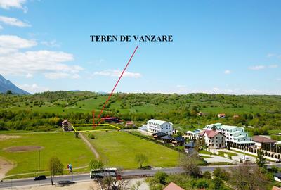 Teren superb in Bran cu parau in spatele lui - 3