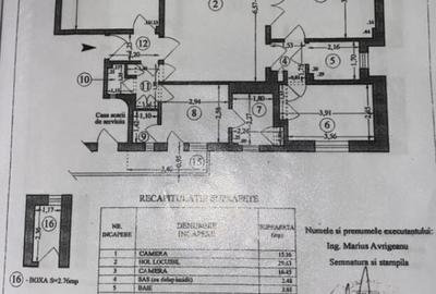 Apartament cu 4 camere semidecomandat în Universitate