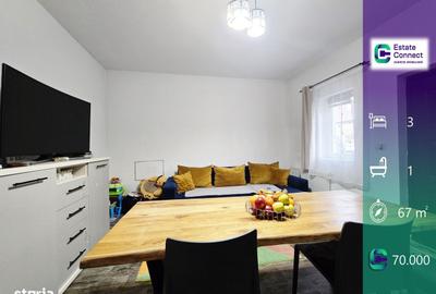 Apartament cu 3 camere în Pârneava
