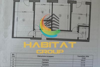 Apartament cu 3 camere decomandat, mobilat în Metalurgiei - 22