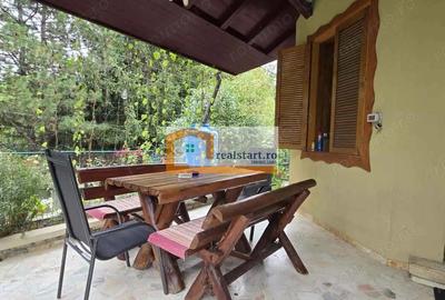 Vedere padure, panouri solare si fotovoltaice, pompa de caldura, semineu - 4