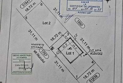 Teren de 582 mp, în Copăceni - 3
