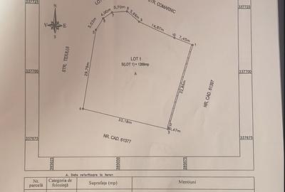 Oportunitate - vanzare teren 1269mp in centrul loc. Stefanestii de Jos - 2