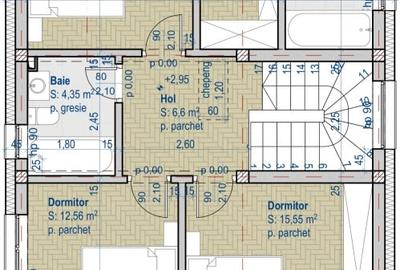 Casă individuală cu 5 camere cu Canalizare în Chinteni - 10