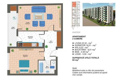 Apartament 2 Camere Decomandat Sector 4 Proximitate Metrou - 1