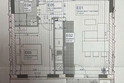 Apartament cu 2 camere în Nufărul - 2