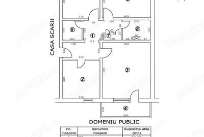Apartament cu 3 camere decomandat, mobilat în Dorobanți 1 - 3