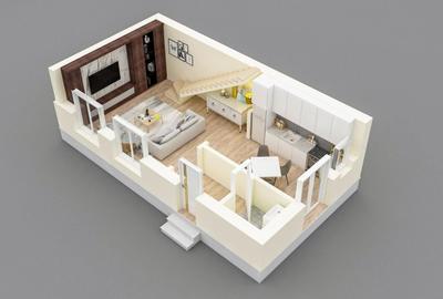 Duplex cu 5 camere cu Canalizare în 1 Decembrie 1918 - 3