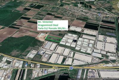 Teren proiectr logistic de vanzare A1 Km 13 Business Park