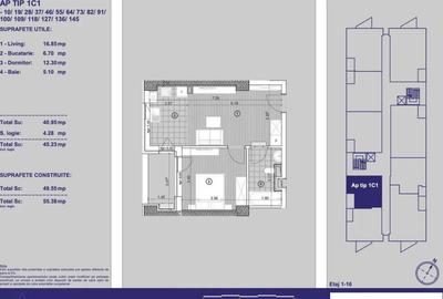 Apartament cu 2 camere decomandat în Aradului - 6