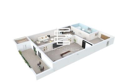 Apartament cu 2 camere semidecomandat în Tineretului - 12