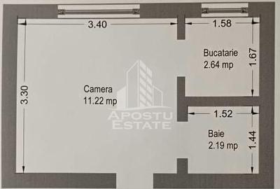 Garsoniera complet renovata, et.2, zona Lipovei - 8