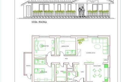 Casă cu teren generos, în complexul Poiana Florilor - 11