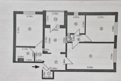 Vand apartament cu 3 camere. Direct Proprietar - 1