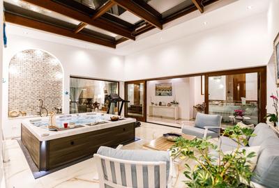 Arhitectura Distinsa: Casa Moderna Plan Parter si Piscina Privata - 12