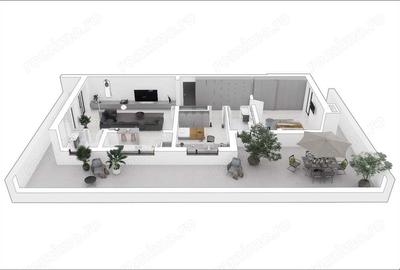 Apartament cu 2 camere de vanzare Apartament cu 2 camere de vanzare - 7