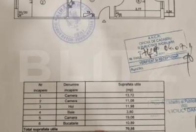 Apartament cu 3 camere decomandat în Lunca Cetățuii - 7