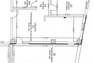 Apartament cu 2 camere semidecomandat în Dâmbul Rotund