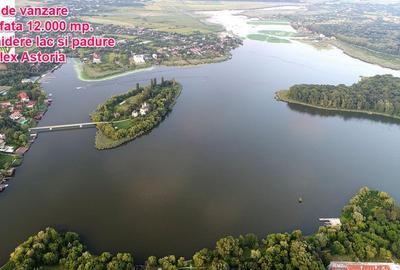 De vanzare teren superb cu deschidere la lacul si padurea Snagov
